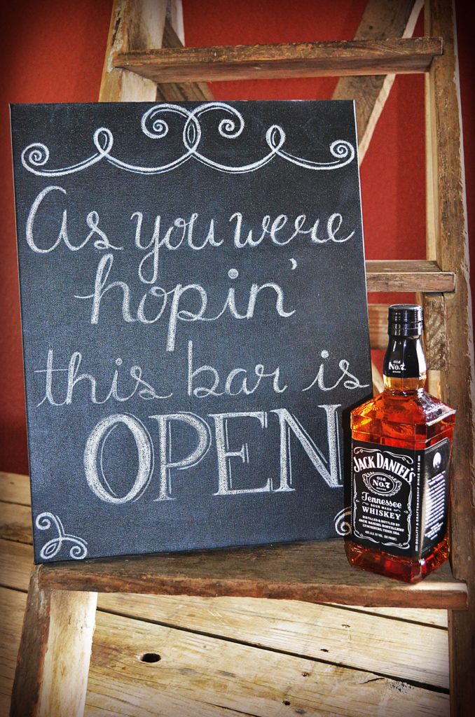 bar sign