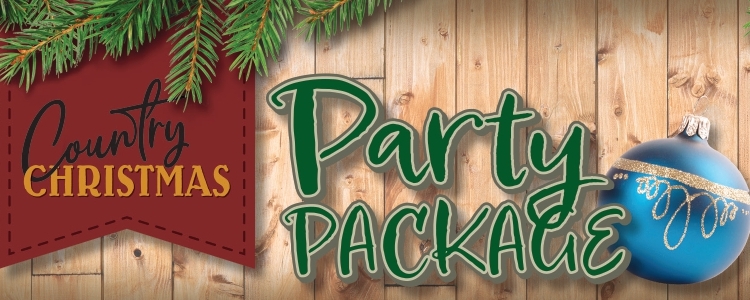 Country Christmas Party Package