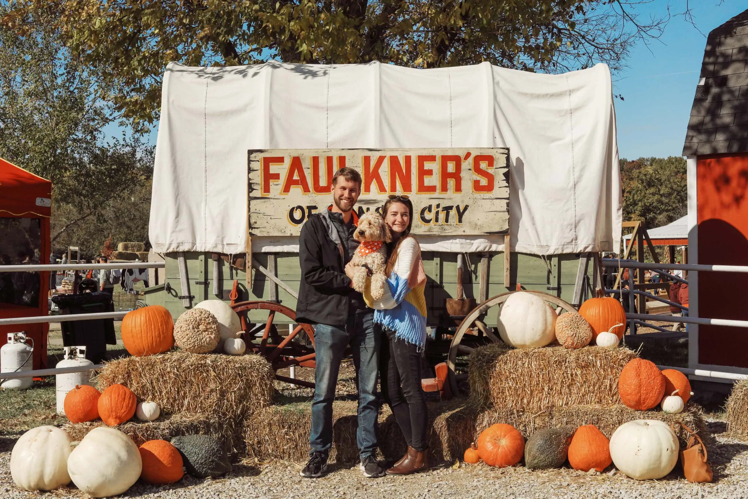 Pups and Pumpkins at Faulkner’s Ranch